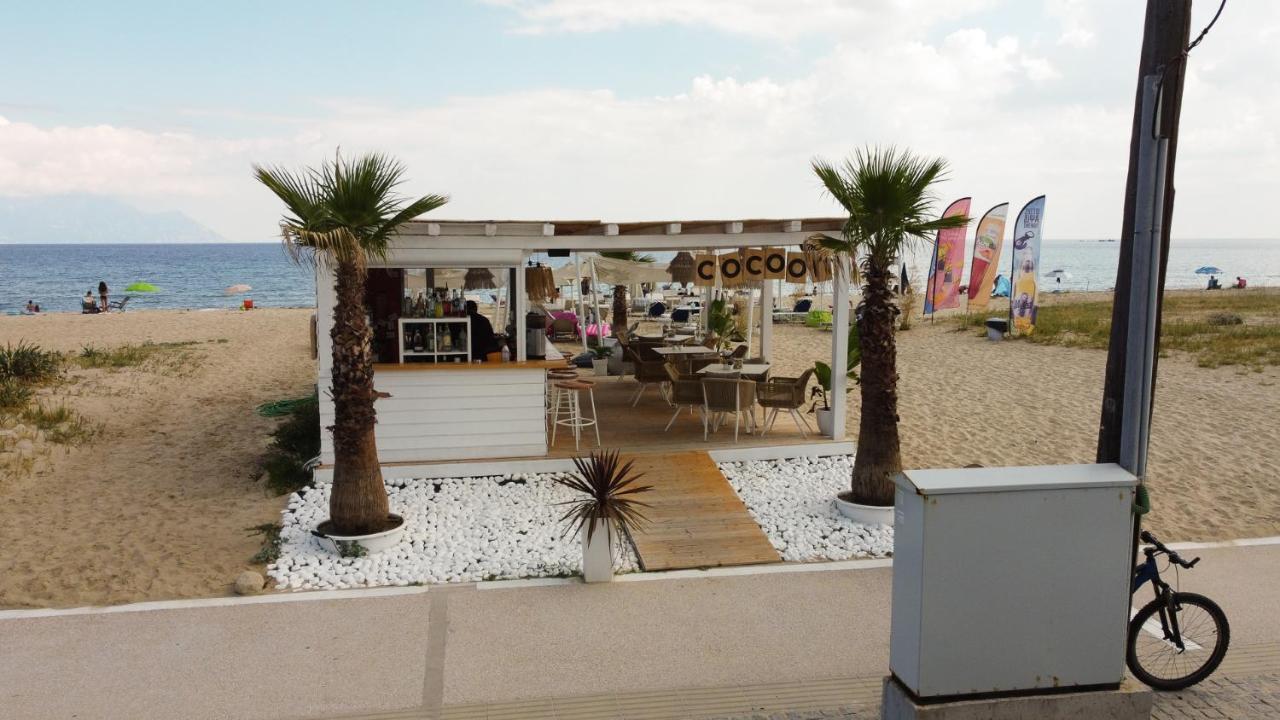 Cocoon Hotel-Beach Bar Sarti Exterior foto