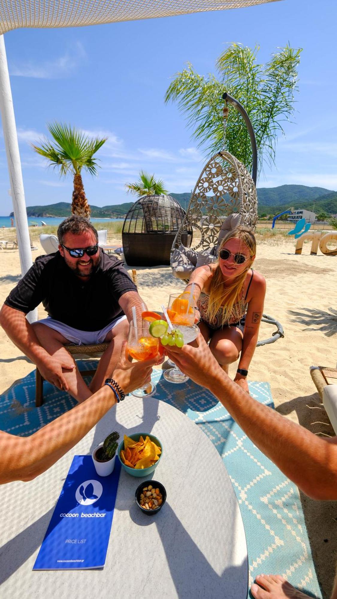 Cocoon Hotel-Beach Bar Sarti Exterior foto