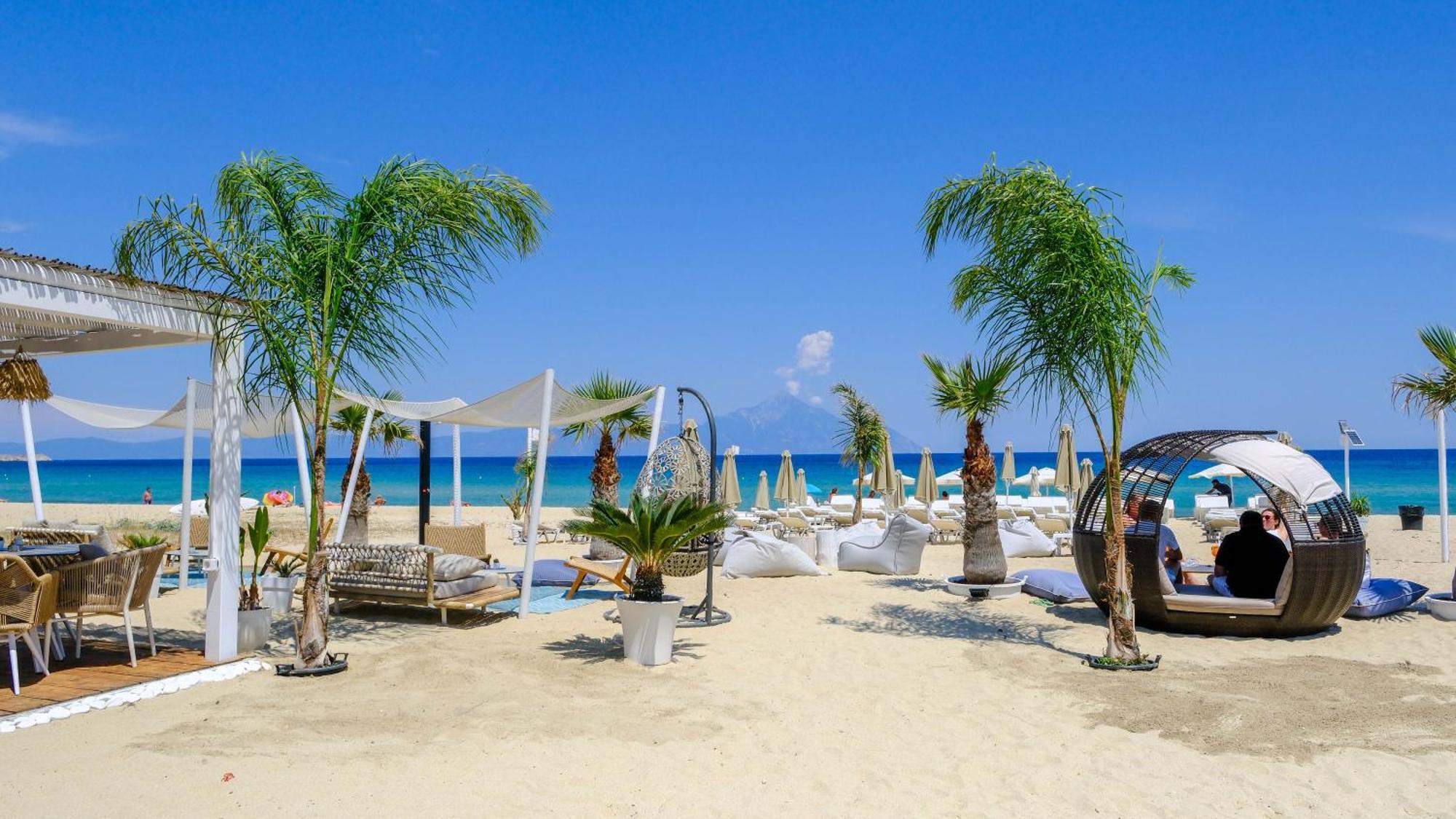 Cocoon Hotel-Beach Bar Sarti Exterior foto